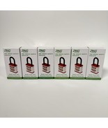 Zing 700 Series Recyclock Safety Lockout Padlock Red Pack Of 6 New - $34.71 CAD