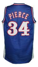 Paul Pierce Custom College Basketball Jersey New Sewn Blue Any Size image 5
