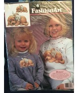 1996 Dimensions Iron-On Puppy &amp; Kitten Love 2 Sizes *NEW* j1 - $7.99