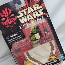 1998 Hasbro Star Wars Episode I Tatooine Accessory Set With Pull Back Droid - £6.10 GBP