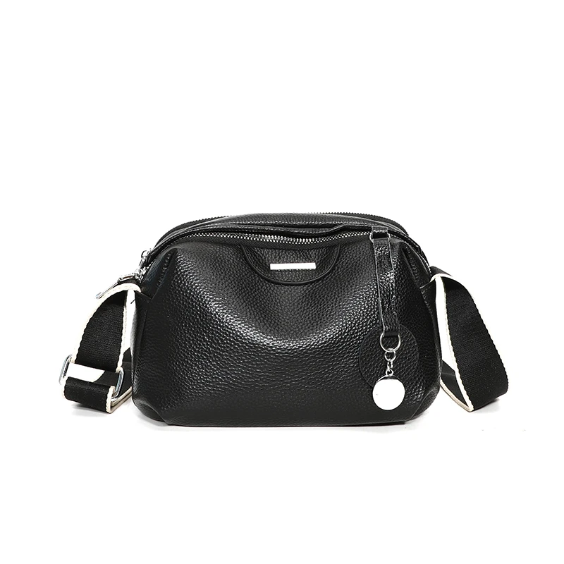 New Soft Genuine leather Large capacity Shoulder Messenger Bag Luxury Wo... - $32.78