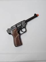 Gonher Retro German Luger Style Police 8 Shot Diecast Cap Gun  Metal Die... - £23.49 GBP