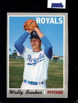 1970 Topps #266 Wally Bunker Vg+ Royals *X75265 - £0.72 GBP