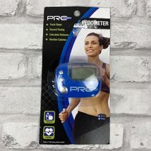 Pro Strength Fitness Pedometer w/ Belt Clip Counts Steps &amp; Calories New ... - $7.04