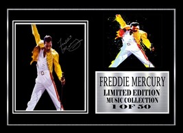 Freddie Mercury Signed Framed 13 - £14.38 GBP