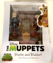 Diamond Select Toys Disney The Muppets Statler And Waldorf Action Figures - £31.10 GBP