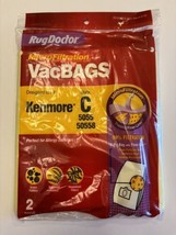 Kenmore Style C Vacuum Cleaner 2 Bags By Rug Doctor #5055 50558 Microfiltration - £7.37 GBP