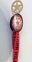 Rare Starr Hill Love Wheat Twisted Wood 14&quot; Draft Beer Tap Handle Mancave Bar - £22.24 GBP