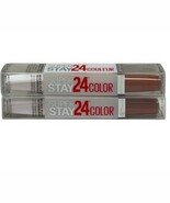 (2) Maybelline Super Stay 24HR 2-Step Liquid Lipstick 275 ENDLESS ESPRESSO - $461.93 MXN