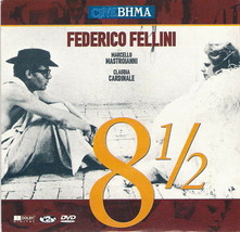 &quot;8 1/2&quot; Marcello Mastroianni Claudia Cardinale Fellini R2 DVD only Italian - £8.68 GBP