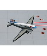 Lake Central Airlines DC-3 N25672 GeminiJets AJLKC023 Scale 1:250 RARE - $99.95