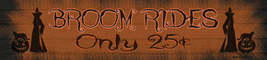 Broom Rides .25 Decal / Sticker - $7.00