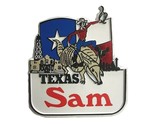 Texas Souvenir Fridge Magnet With The Name Sam - $6.99