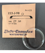 NOS Electro-Complex Acrylic Watch Crystal for Omega - 27.98mm 223-J-98  ... - $27.05 CAD