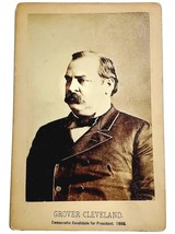 Antique 1888 Grover Cleveland Democratic Candidate For President Cabinet Card - £78.65 GBP