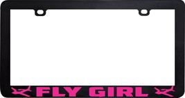 Fly Girl Private Pilot Pink Funny Humor License Plate Frame - $12.86+