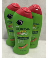 L&#39;oreal Kids Extra Gentle Watermelon Conditioner 9 oz Lot of 3 - $18.10