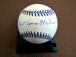 Gil Mcdougald 5X Wsc New York Yankees Signed Auto Vintage Joe D. Baseball Jsa - £155.15 GBP