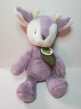 Aurora Ebba Eco Collection Plush Fawn 12.5in Purple Baby Toy Gift NWT Recycled - £13.28 GBP