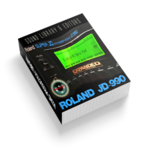 By Roland JD-990 Original Factory &amp; Newly Created Sound Library &amp; Editor - £10.41 GBP