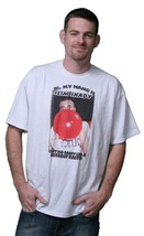 Eminem Detroit Bianco Festa NOS Pallone Misto Cotone Tee Rave Scena T-Shirt - £8.84 GBP