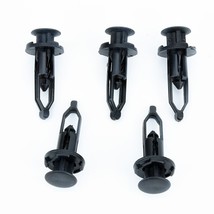 10Pcs Auto Fasteners For  Corolla Rav4 Avensis Auris  Clips Bumper Rivets Black  - £27.30 GBP