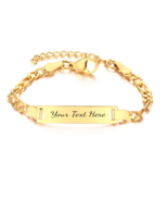 18K Gold filled baby bracelet - £13.37 GBP+