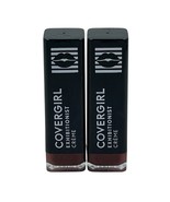 Covergirl Exhibitionist Cream Lipstick 275 Coffee Crave Lot Of 2 New Sealed - $28.18 CAD