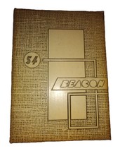 1954 CLEVELAND HIGH SCHOOL ST LOUIS MISSOURI YEARBOOK BEACON W/ SIGNATURE - £23.20 GBP