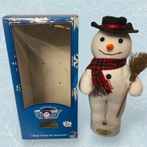 1996 Gemmy This Snowman Sings Frosty The Snowman With Box Works Great Moves - £21.66 GBP