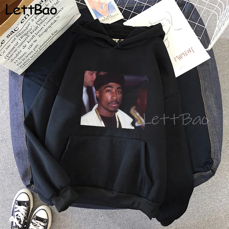 Tupac 2pac Hoodies Shakur Hip Hop Sweatshirts Makaveli Rapper Snoop Dogg Biggie  - £78.47 GBP