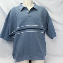 Puritan Mens Knit Shirt Blue 2XL New - £21.14 GBP