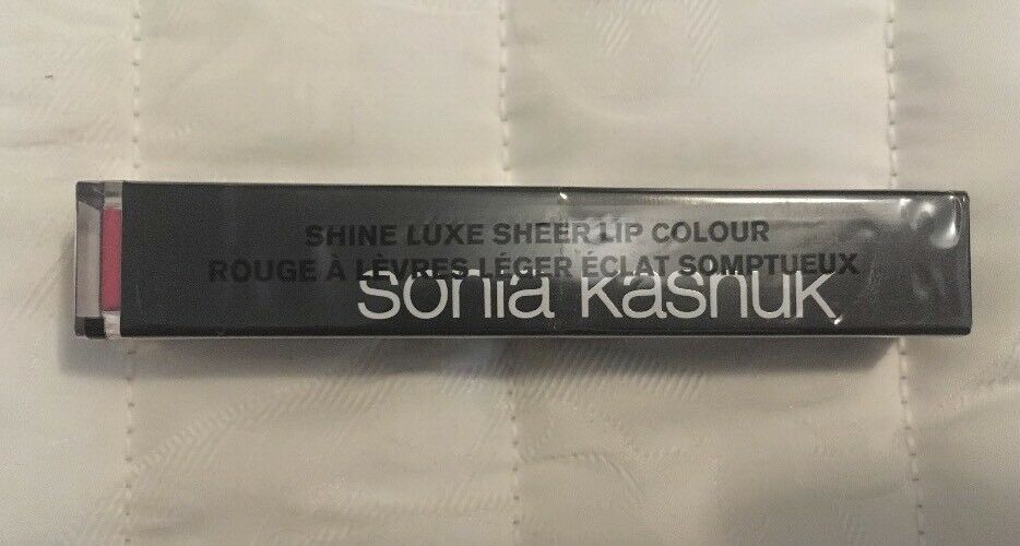 Sonia Kashuk Shine Luxe Lip Color #25 Sheer Fuchsia Color Lip Shine Lip Stick - $6.34