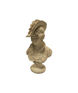 Late 19th Century After Paul Duboy  Lady In Plume Hat Cast Iron Bust-France - $3,104.77 MXN