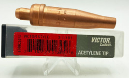Victor 6700C2413 Cut Skill Acetylene 350 Series Cutting Tip 3-Size NEW - £5.34 GBP