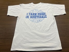 VTG Scottsdale, Arizona Men’s White Short-Sleeve T-Shirt - Large - $22.99