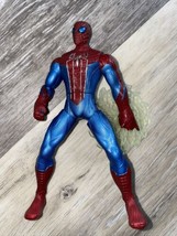 2012 marvel hasbro 6&quot; spider-man action figure with spinning web hand K1 - £4.35 GBP