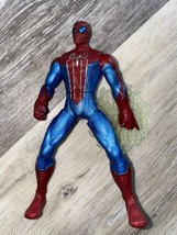 2012 marvel hasbro 6&quot; spider-man action figure with spinning web hand K1 - £4.31 GBP