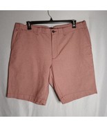 Gap Men&#39;s Slim Hab Plaid  Village Red Bermuda Shorts Size US 40 NWT - £18.22 GBP
