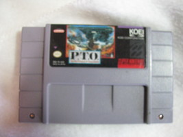 P.T.O. Pacific Theater of Operations SNES Nintendo KOEI - $25.50