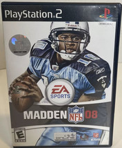 Madden NFL 08 - Playstation 2 PS2 Game - Tested - £4.64 GBP