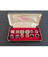 6 Pairs Vintage Styled by Stetson Cuff Links NOS Quality Design Fifth Av... - $24.70
