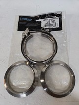 Vibrant Performance SS 3&quot; Vband Flange Kit 1491 | 690092118853 - £60.11 GBP