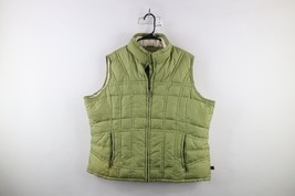 Vintage Woolrich Womens 2XL Blank Full Zip Insulated Puffer Vest Jacket ... - $54.40
