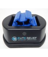 Elite Relief Portable Muscle Recovery Roller Compact Travel Massager Blue - $21.54 CAD
