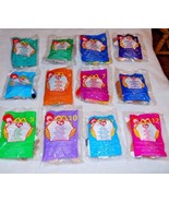 UNOPENED 1999 MCDONALDS TY TEENIE BEANIE BABIES COMPLETE SET OF 12 - €17,30 EUR