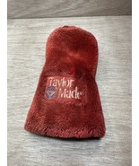 Vintage TaylorMade Red Driver Golf Club Headcover Fuzzy Plush - $19.80