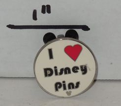 2010 Hidden Mickey WDW Walt Disney World Pin Trading Phrases I Love Disn... - $11.87