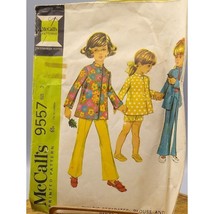 Vintage Sewing PATTERN McCalls 9557, Child Separates, Girls Blouse and P... - $20.32