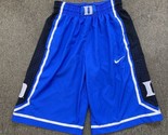 Nike Duke Blue Devil Basketball Shorts Small NCAA Kyrie Tatum Zion Laettner - $26.18